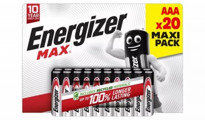 Elem, AAA mikro, 20 db, ENERGIZER "Max"