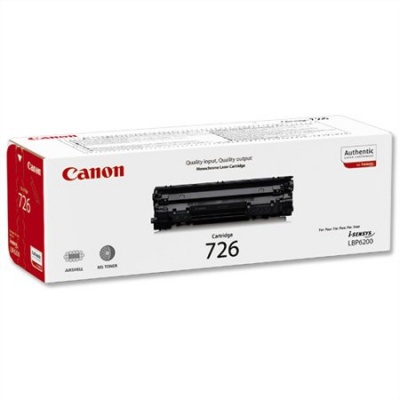 CRG-726 Lézertoner i-SENSYS LBP 6200D nyomtatóhoz, CANON, fekete, 2,1k