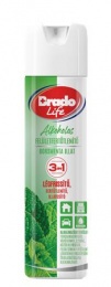 Felületfertőtlenítő és légfrissítő spray, 300 ml, BRADOLIFE, borsmenta